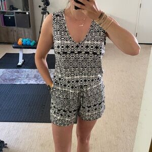 Paolino Romper with Waist tie and pockets Size S